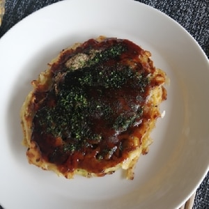 たこ焼き粉でとろふわモダン焼き